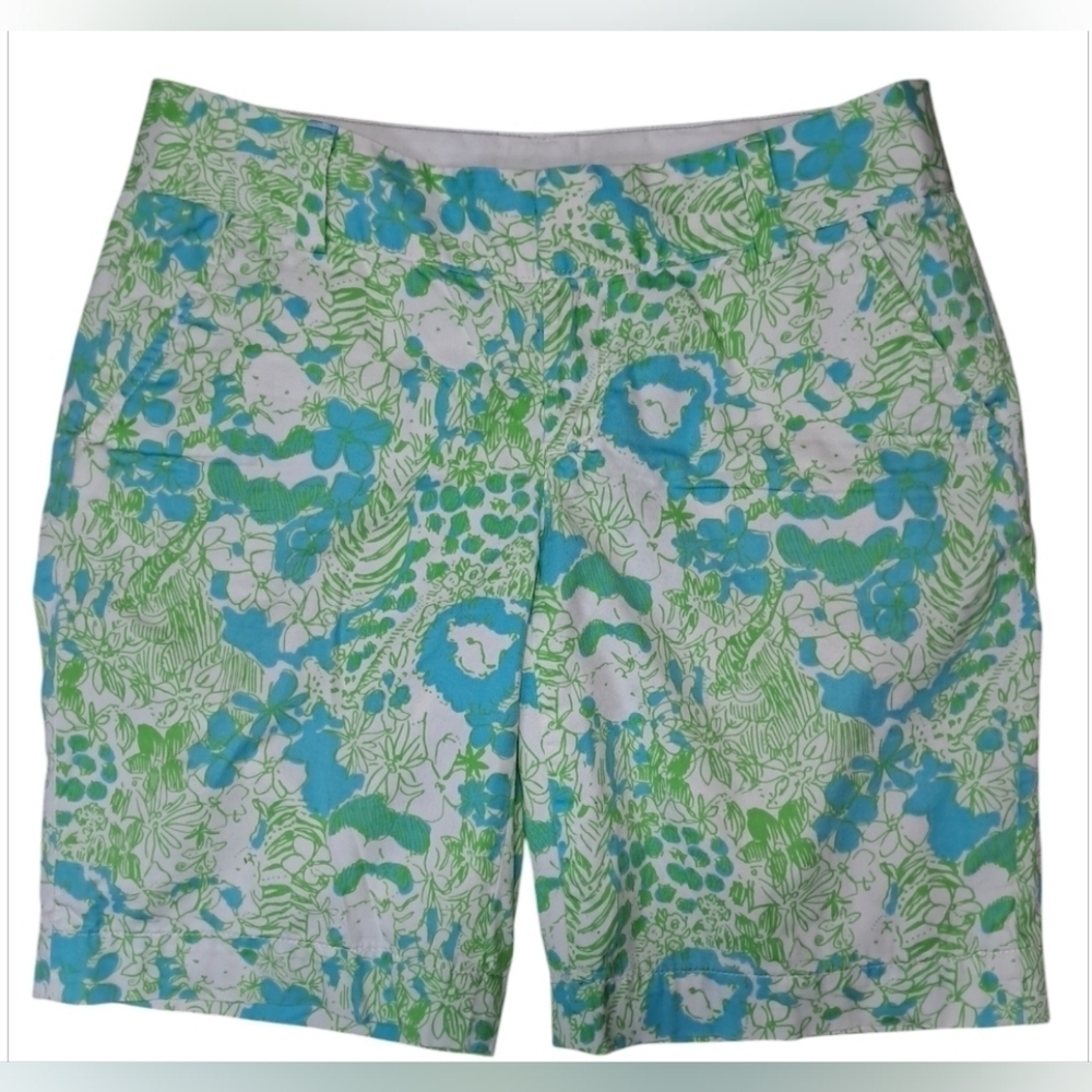 Lilly Pulitzer Chipper Shorts It's A Zoo Size 2 - Picture 14 of 14